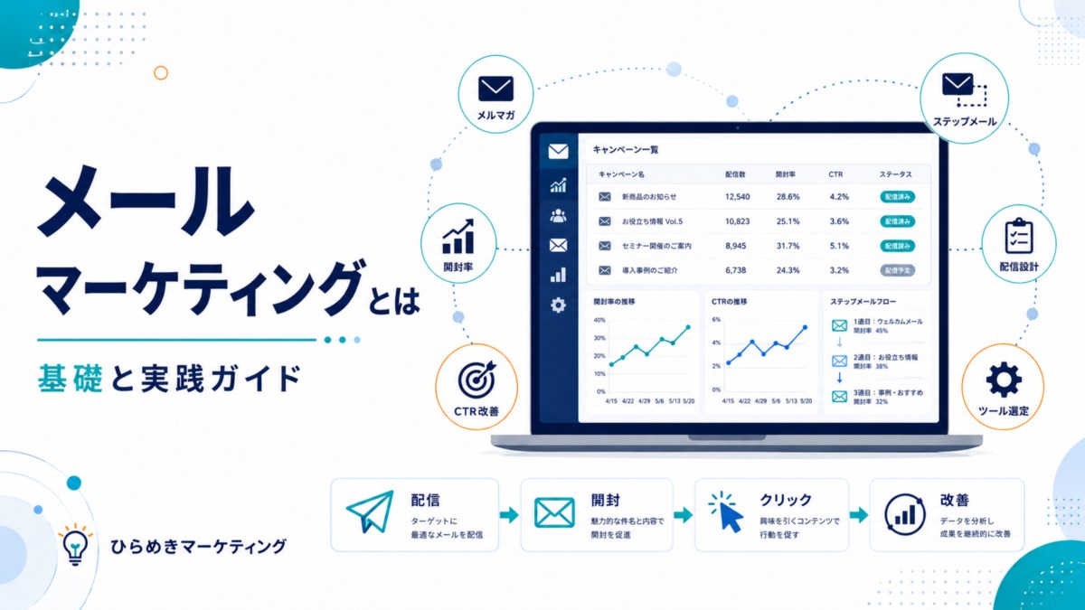 メールマーケティングとは？基礎と実践ガイド