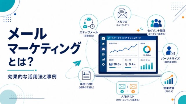 メールマーケティングとは?効果的な活用法と事例