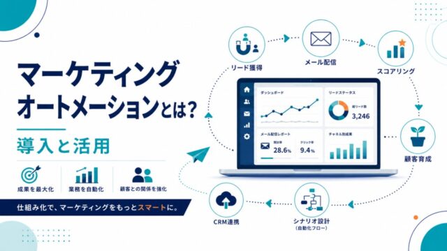 マーケティングオートメーションとは 導入と活用