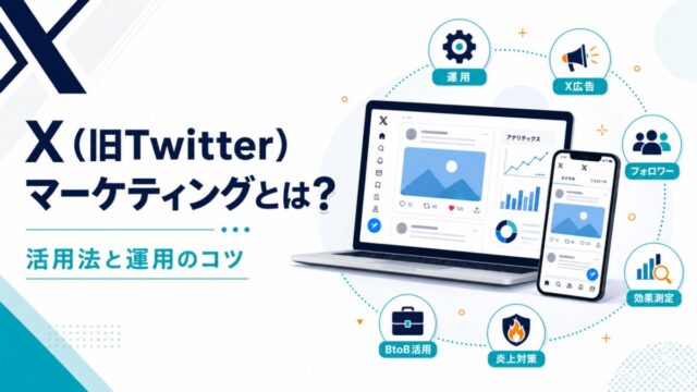 X（旧Twitter）マーケティングとは 活用法と運用のコツ